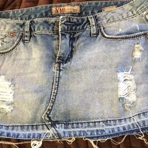 Denim skirt